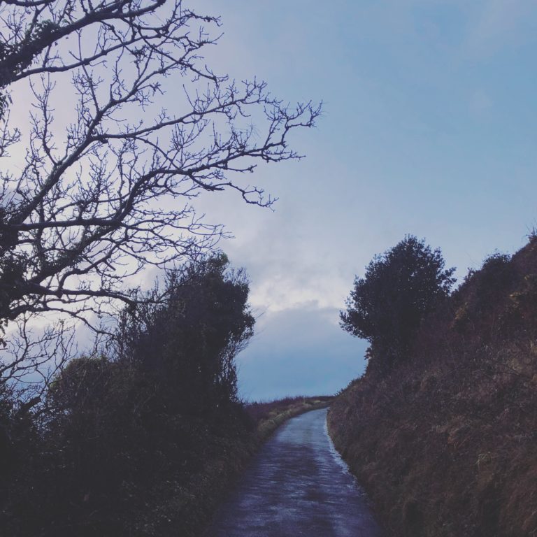 Welsh countryside road